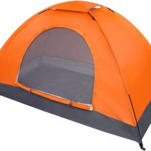 1-Person Camping Tent, Waterproof Windproof Tent with Easy Set up-Portable Dome Tents for Camping