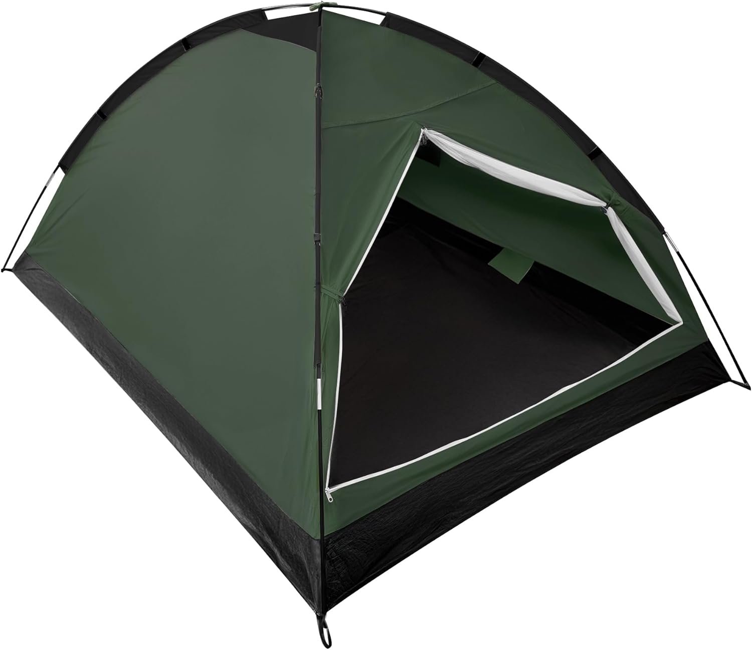 1-Person Camping Dome Tent, Lightweight Waterproof Backpacking Camping Dome Tent with Weather-Resistant Rainfly & Carry Bag, Compact Outdoor Shelter for Hiking, Fishing