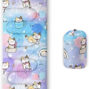 Camping Sleeping Bags,3 Season Warm & Cool Weather,Lightweight,Waterproof Sleeping Bags for Adults & Kids,Traveling,and Outdoors,Camping Gear Equipment